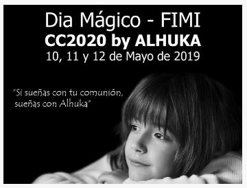 Ejemplo de diseño de cartelería para un evento que muestra un carte de un evento